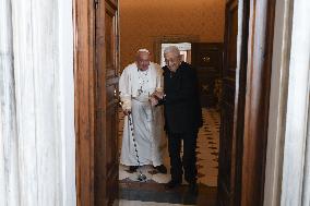 Pope Francis Receives Mahmoud Abbas - Vatican