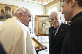 Pope Francis Receives Mahmoud Abbas - Vatican