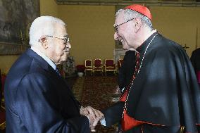 Pope Francis Receives Mahmoud Abbas - Vatican