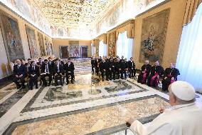 Pope Francis In Audiences - Vatican