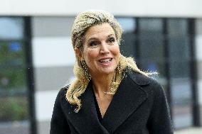 Queen Maxima At Classroom Foundation's Christmas Music Gala - Leusden