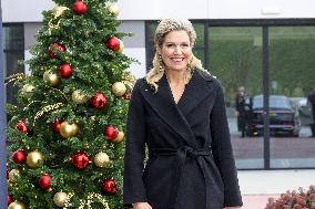 Queen Maxima At Classroom Foundation's Christmas Music Gala - Leusden