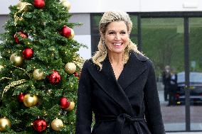 Queen Maxima At Classroom Foundation's Christmas Music Gala - Leusden