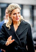 Queen Maxima At Classroom Foundation's Christmas Music Gala - Leusden