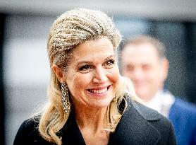 Queen Maxima At Classroom Foundation's Christmas Music Gala - Leusden