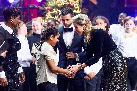 Queen Maxima At Classroom Foundation's Christmas Music Gala - Leusden