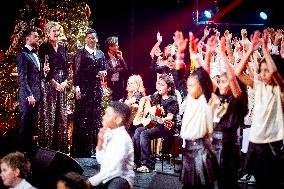 Queen Maxima At Classroom Foundation's Christmas Music Gala - Leusden