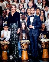 Queen Maxima At Classroom Foundation's Christmas Music Gala - Leusden