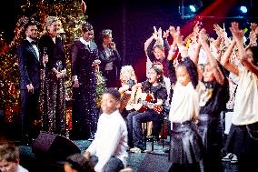 Queen Maxima At Classroom Foundation's Christmas Music Gala - Leusden