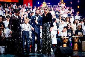 Queen Maxima At Classroom Foundation's Christmas Music Gala - Leusden