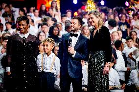 Queen Maxima At Classroom Foundation's Christmas Music Gala - Leusden