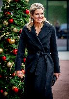 Queen Maxima At Classroom Foundation's Christmas Music Gala - Leusden