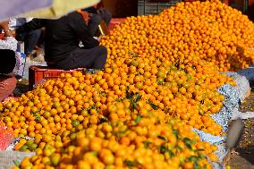 Nepali Market Flooded With Oranges As Season Kicks-in