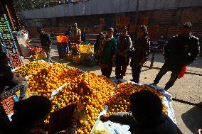 Nepali Market Flooded With Oranges As Season Kicks-in