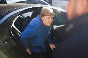 Former German Chancellor Angela Merkel Presents Her Memoir Freedom In Milan