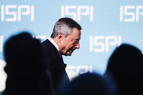 Mario Draghi Receives The ISPI 2024 Prize In Milan