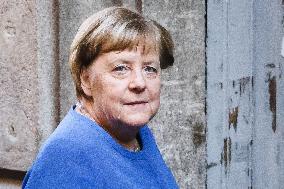 Former German Chancellor Angela Merkel Presents Her Memoir Freedom In Milan