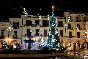 Christmas Lights In Cava De'Tirreni