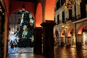 Christmas Lights In Cava De'Tirreni