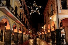 Christmas Lights In Cava De'Tirreni