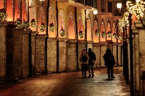 Christmas Lights In Cava De'Tirreni