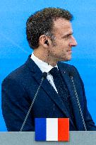 French President Emmanuel Macron In Poland