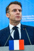 French President Emmanuel Macron In Poland