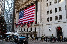 Donald Trump at The New York Stock Exchange - NYC