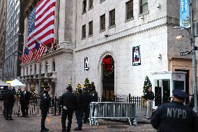 Donald Trump at The New York Stock Exchange - NYC