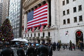 Donald Trump at The New York Stock Exchange - NYC