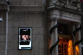 Donald Trump at The New York Stock Exchange - NYC