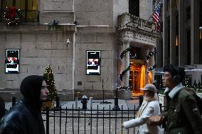 Donald Trump at The New York Stock Exchange - NYC