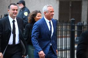 Robert F. Kennedy Jr. Leaves New York Stock Exchange - NYC