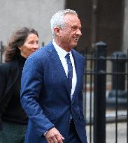 Robert F. Kennedy Jr. Leaves New York Stock Exchange - NYC