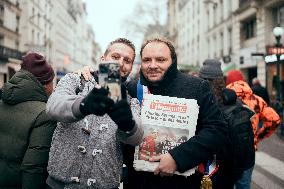 Demonstration “for employment and industry” - Paris AJ