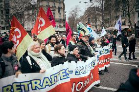 Demonstration “for employment and industry” - Paris AJ