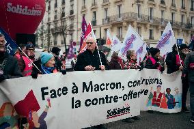 Demonstration “for employment and industry” - Paris AJ