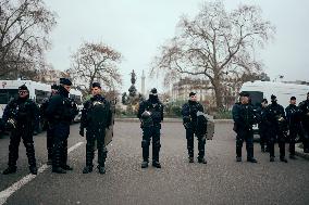 Demonstration “for employment and industry” - Paris AJ