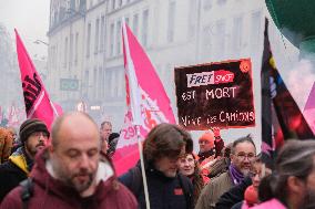 Demonstration for Employment and Industry - Paris