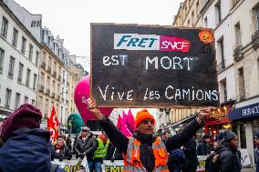 Demonstration for Employment and Industry - Paris