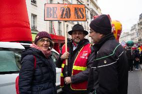 Demonstration for Employment and Industry - Paris