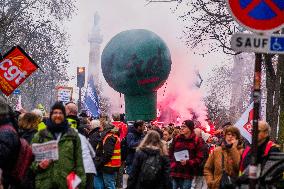 Demonstration for Employment and Industry - Paris