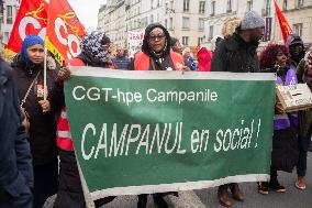 Demonstration for Employment and Industry - Paris