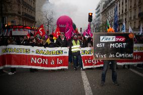 Demonstration for Employment and Industry - Paris