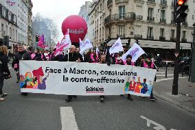 Demonstration for Employment and Industry - Paris