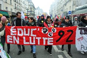 Demonstration for Employment and Industry - Paris