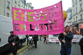 Demonstration for Employment and Industry - Paris