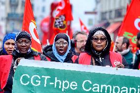 Demonstration for Employment and Industry - Paris