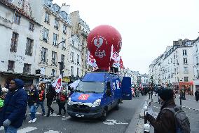 Demonstration for Employment and Industry - Paris