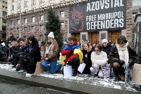 "Money For ZSU" rally in Kyiv